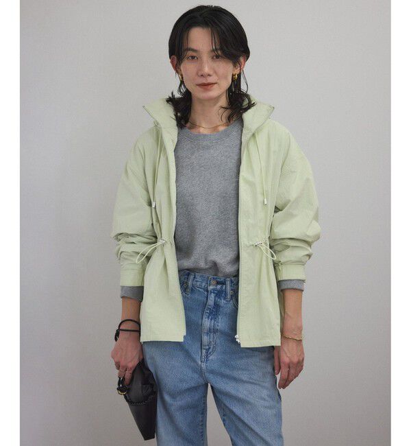 SALON adam et rope'「【WEB限定】リップストップフードブルゾン/スタンドカラーマウンテンパーカー［軽量］」|ブルゾン・スタジャン|