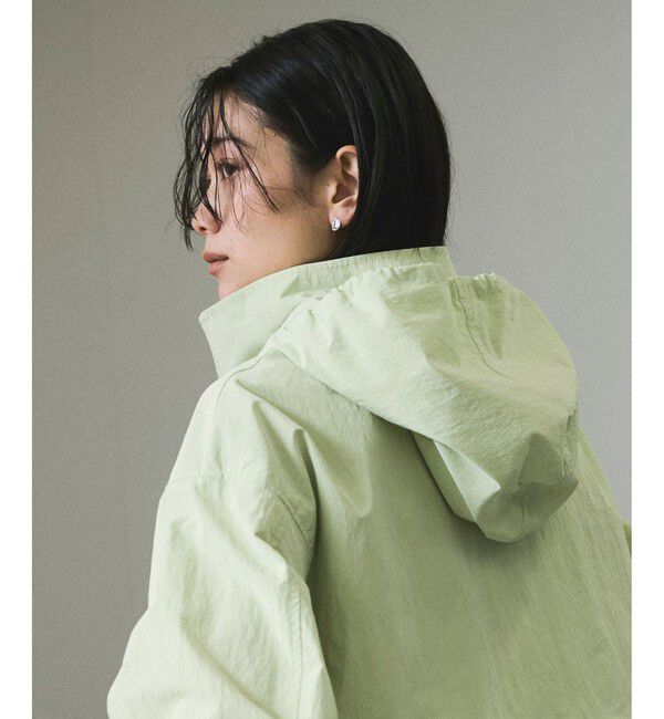 SALON adam et rope'「【WEB限定】リップストップフードブルゾン/スタンドカラーマウンテンパーカー［軽量］」|ブルゾン・スタジャン|