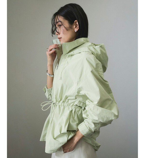 SALON adam et rope'「【WEB限定】リップストップフードブルゾン/スタンドカラーマウンテンパーカー［軽量］」|ブルゾン・スタジャン|