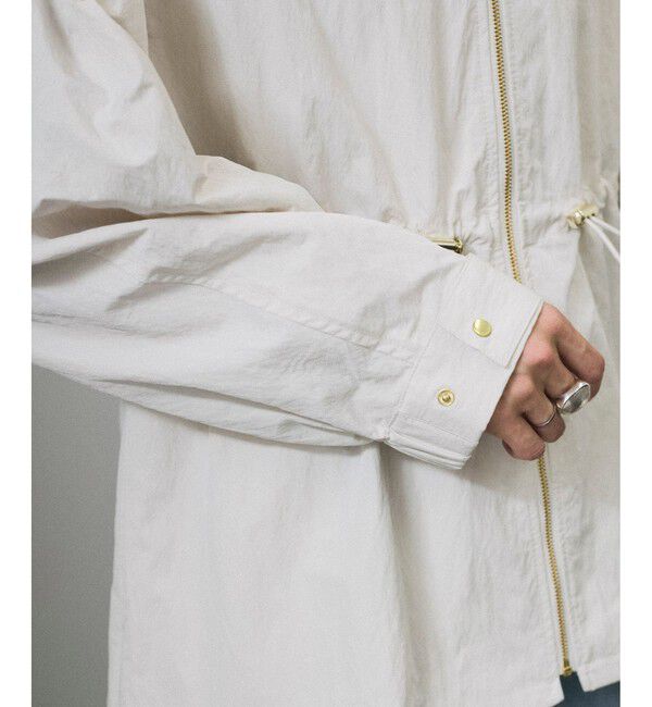 SALON adam et rope'「【WEB限定】リップストップフードブルゾン/スタンドカラーマウンテンパーカー［軽量］」|ブルゾン・スタジャン|