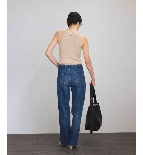 SALON adam et rope'「ハイツイストコットンアメリカンスリーブタンクトップ」|タンクトップ|