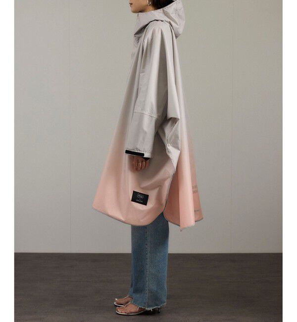 SALON adam et rope'「【KiU for SALON】[ポーチ付き]別注レインポンチョ/レインコート」|レインコート|