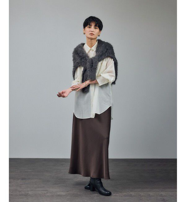 SALON adam et rope'「シアーウールボイルシャツ」|シャツ・ブラウス|