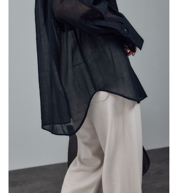 SALON adam et rope'「シアーウールボイルシャツ」|シャツ・ブラウス|