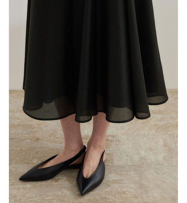 ROPE「シャイニーシアースカート/洗える【セットアップ対応】」|スカート|