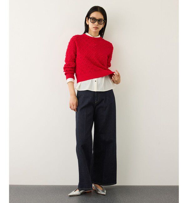 ROPE「イージーワイドデニムパンツ(岡山デニム)/セットアップ対応・イージーケア」|デニム|