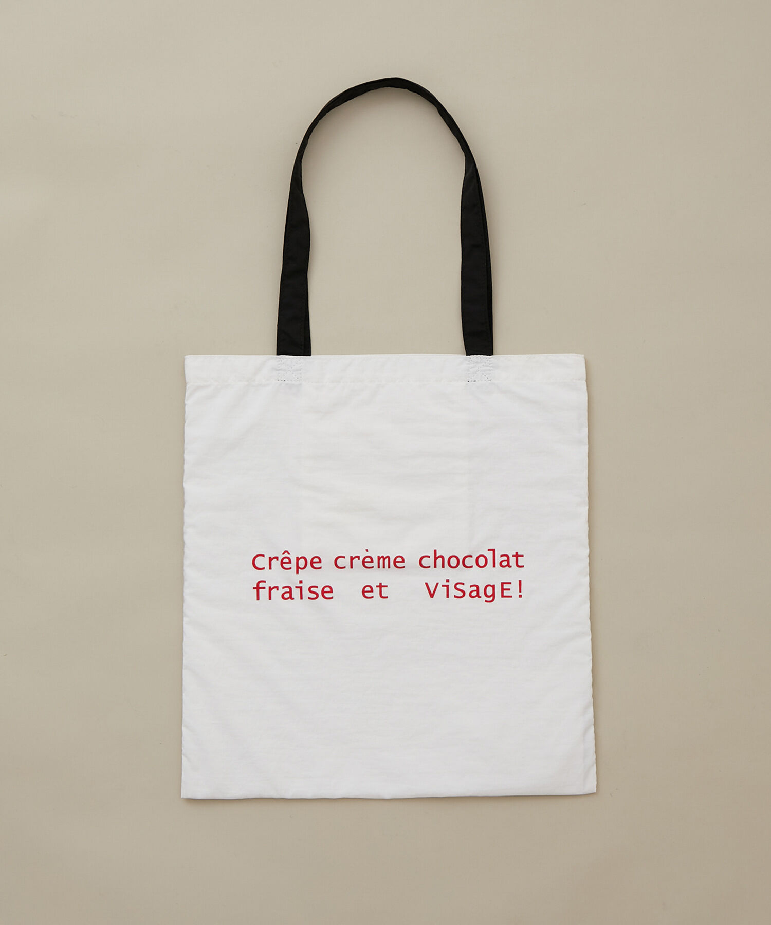 VIS「【ViSage】【MARION CREPESコラボ】モチーフエコトートバッグ」|トートバッグ|