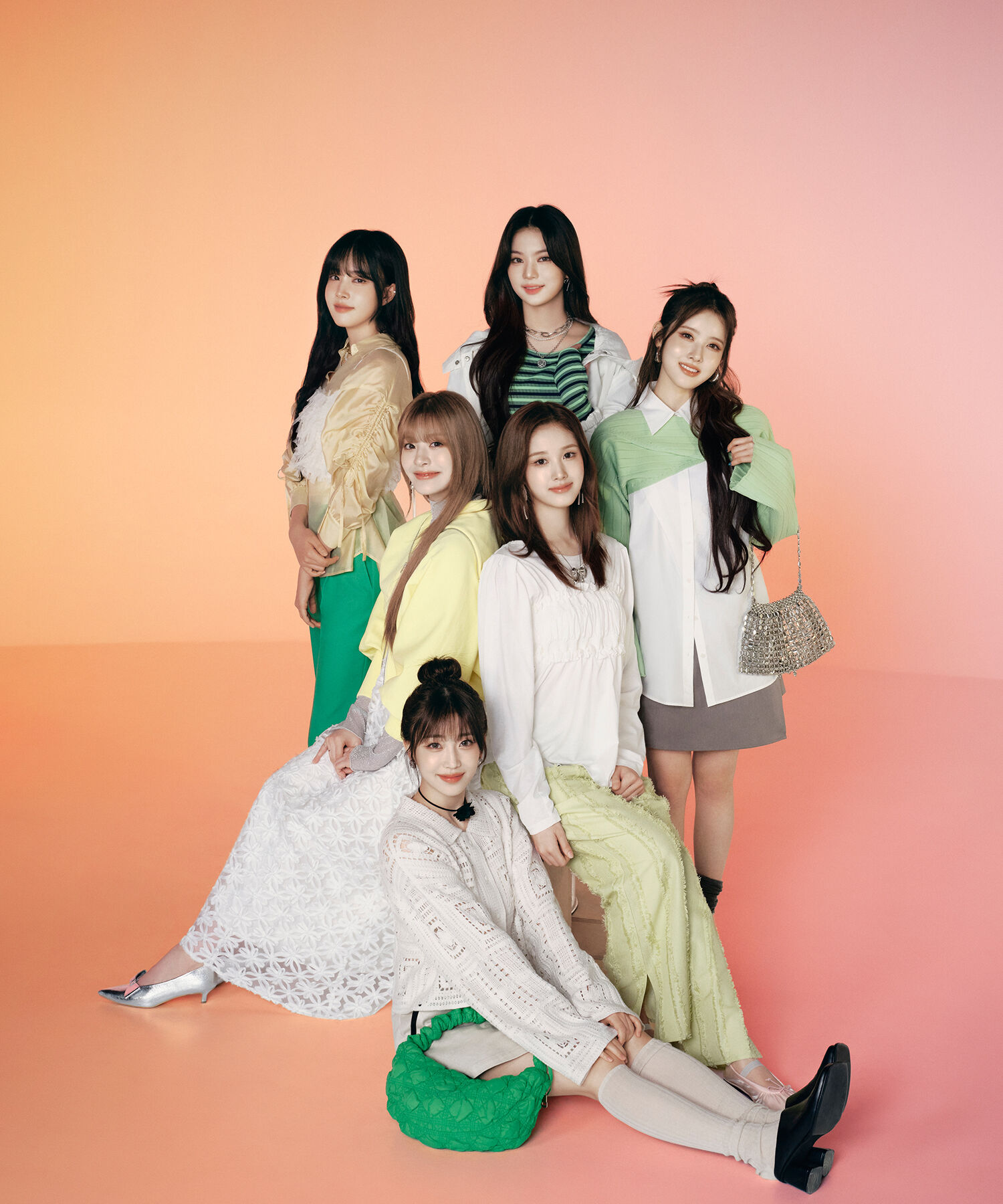 VIS「【STAYC/SIEUN着用】レイヤードニットプルオーバー」|ニット・セーター|