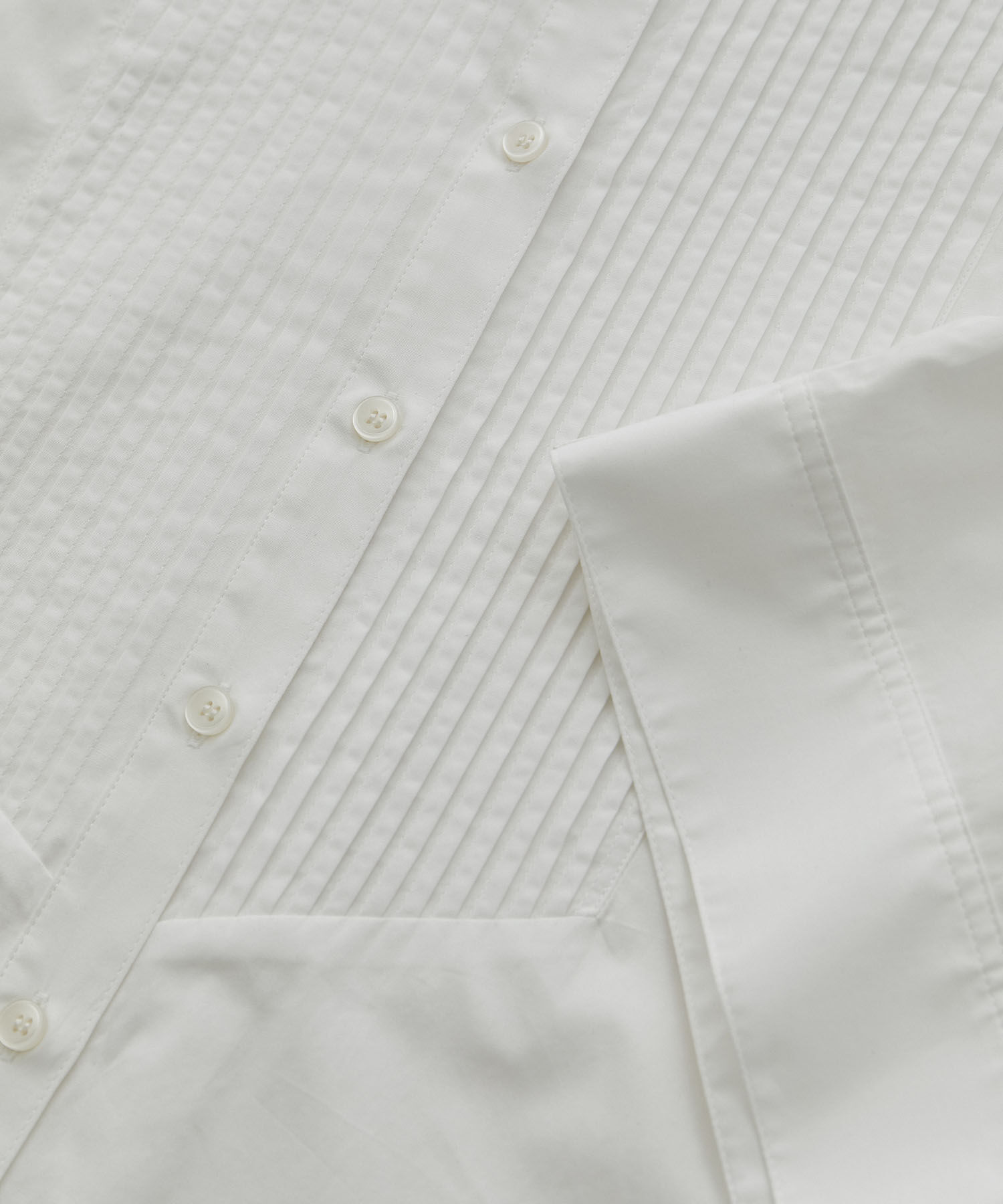 VIS「【洗える】オーバーサイズピンタックシャツ」|シャツ・ブラウス|