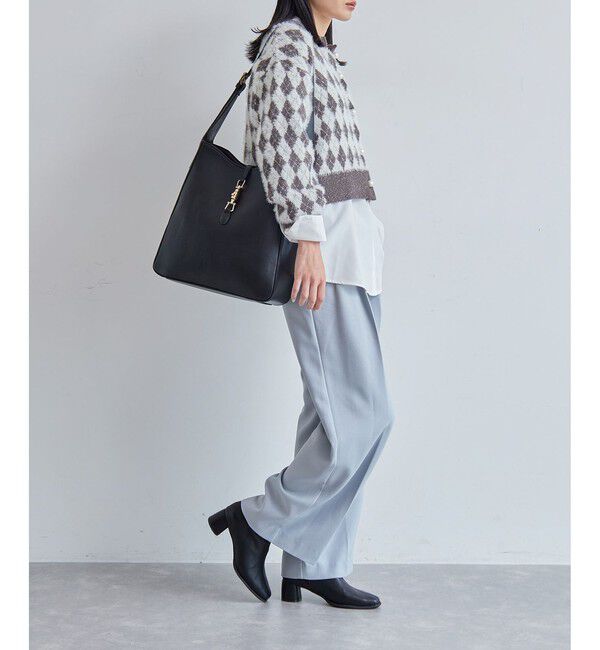 VIS「【A4収納】ホーボーバッグ」|トートバッグ|