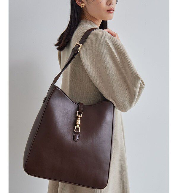 VIS「【A4収納】ホーボーバッグ」|トートバッグ|