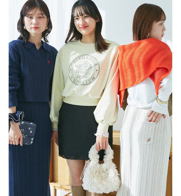 VIS「【DILIGENCE PARLOUR】VIS別注モデルフラワーロゴスウェット【セットアップ対応】」|スウェット・ジャージ|