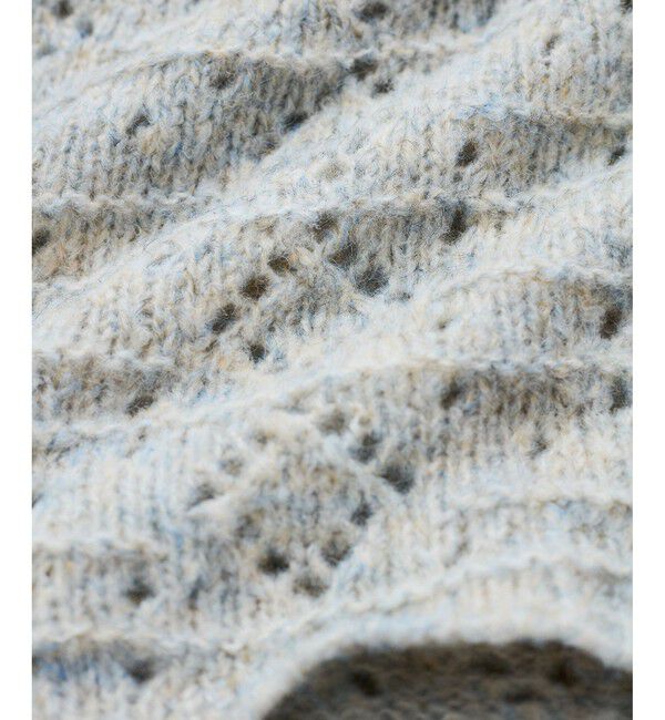 VIS「ミックスカラー深Vネックニット」|ニット・セーター|