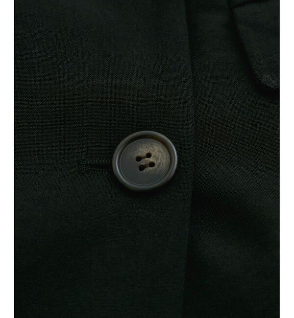 VIS「【美easy】リネンライクリラックスジャケット【接触冷感/洗える】【セットアップ対応】」|テーラードジャケット|