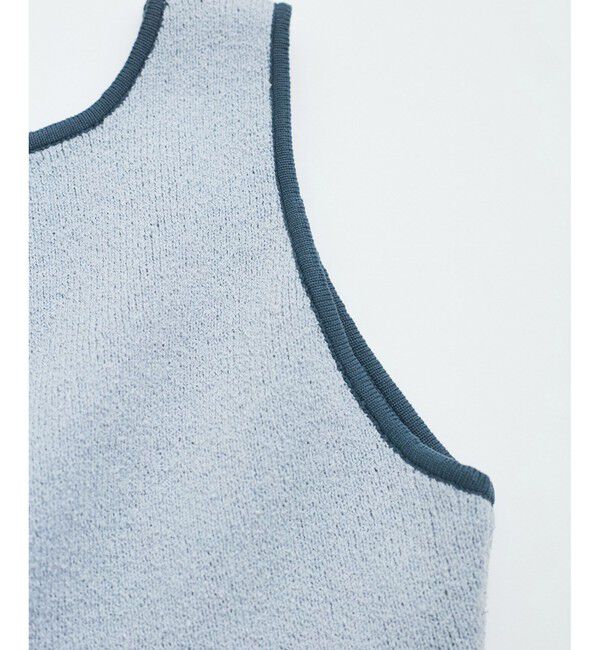 VIS「配色ニットタンクワンピース」|ワンピース|