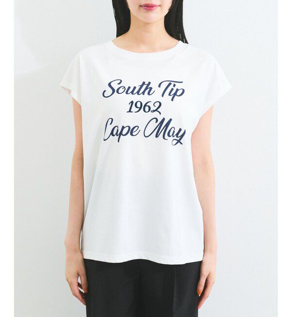 VIS「フレンチスリーブロゴアソートTシャツ」|Tシャツ・カットソー|