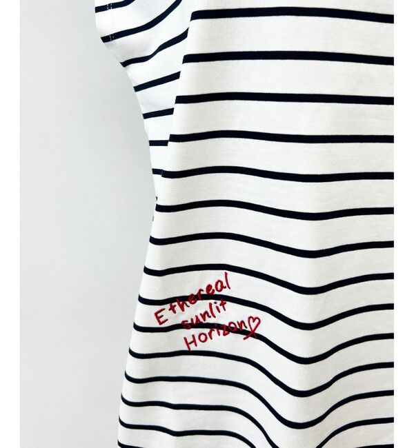 VIS「フレンチスリーブロゴアソートTシャツ」|Tシャツ・カットソー|