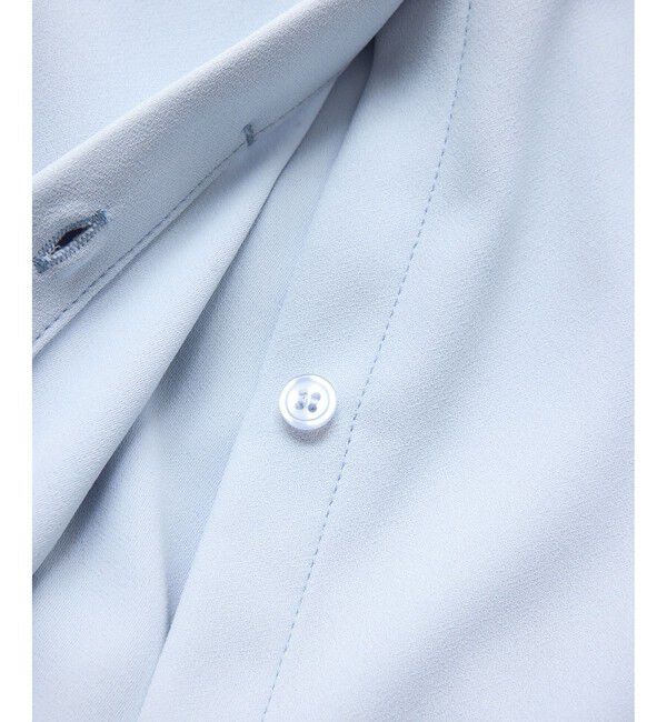 VIS「メタル釦シャツブラウス/イージーケア」|シャツ・ブラウス|