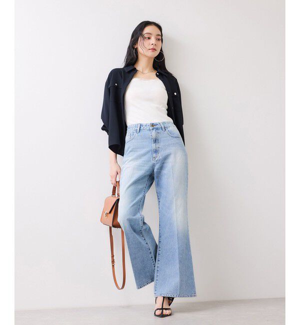 VIS「メタル釦シャツブラウス/イージーケア」|シャツ・ブラウス|