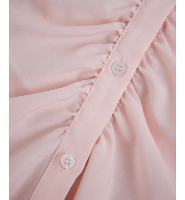 VIS「フロントギャザーシャツ」|シャツ・ブラウス|