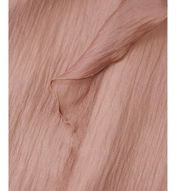 VIS「シャイニーボウタイ長袖ブラウス/イージーケア・2WAY」|シャツ・ブラウス|