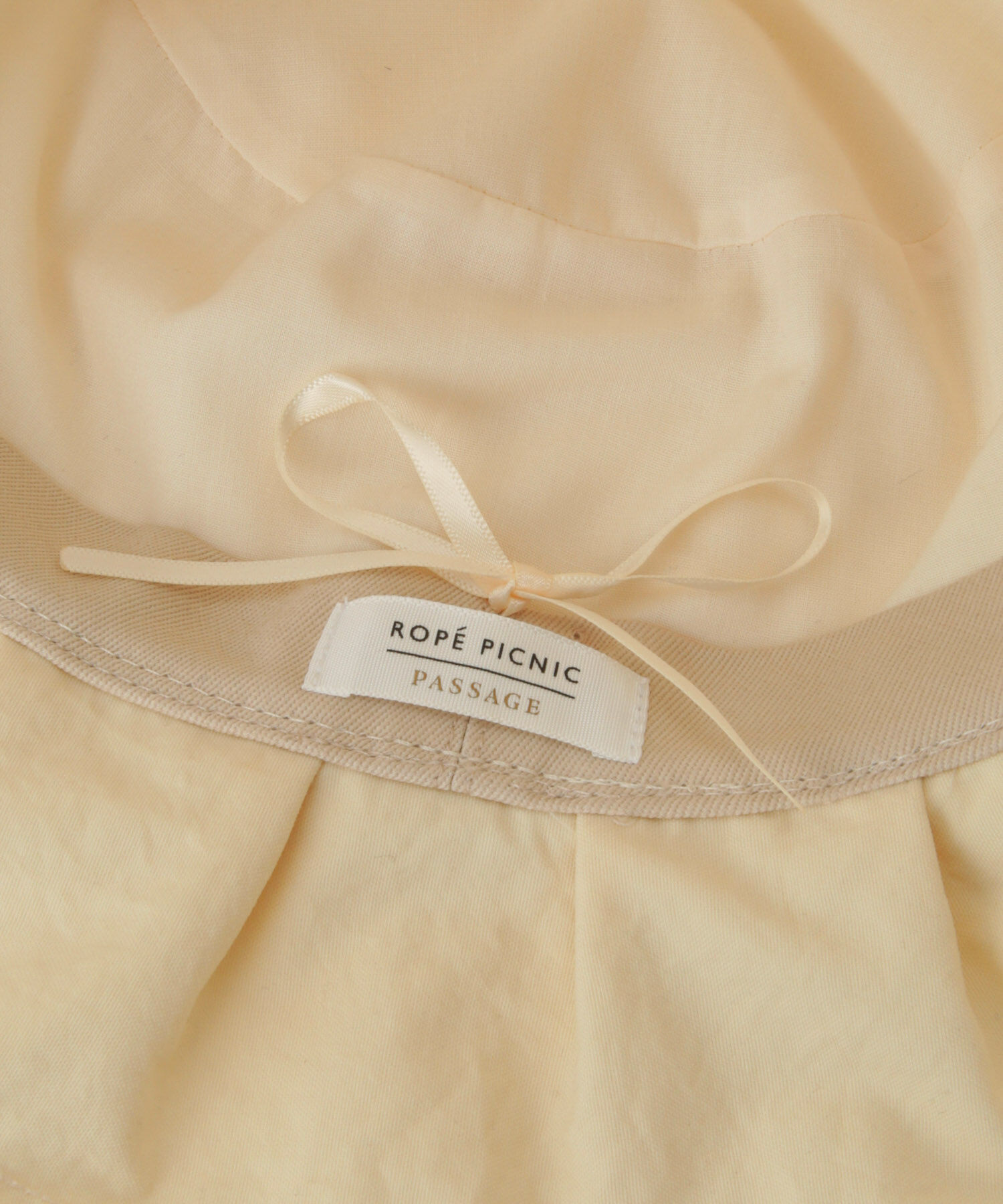 ROPE PICNIC PASSAGE「Onibegie(オニベジ)オックスフリルリボンハット」|ハット|