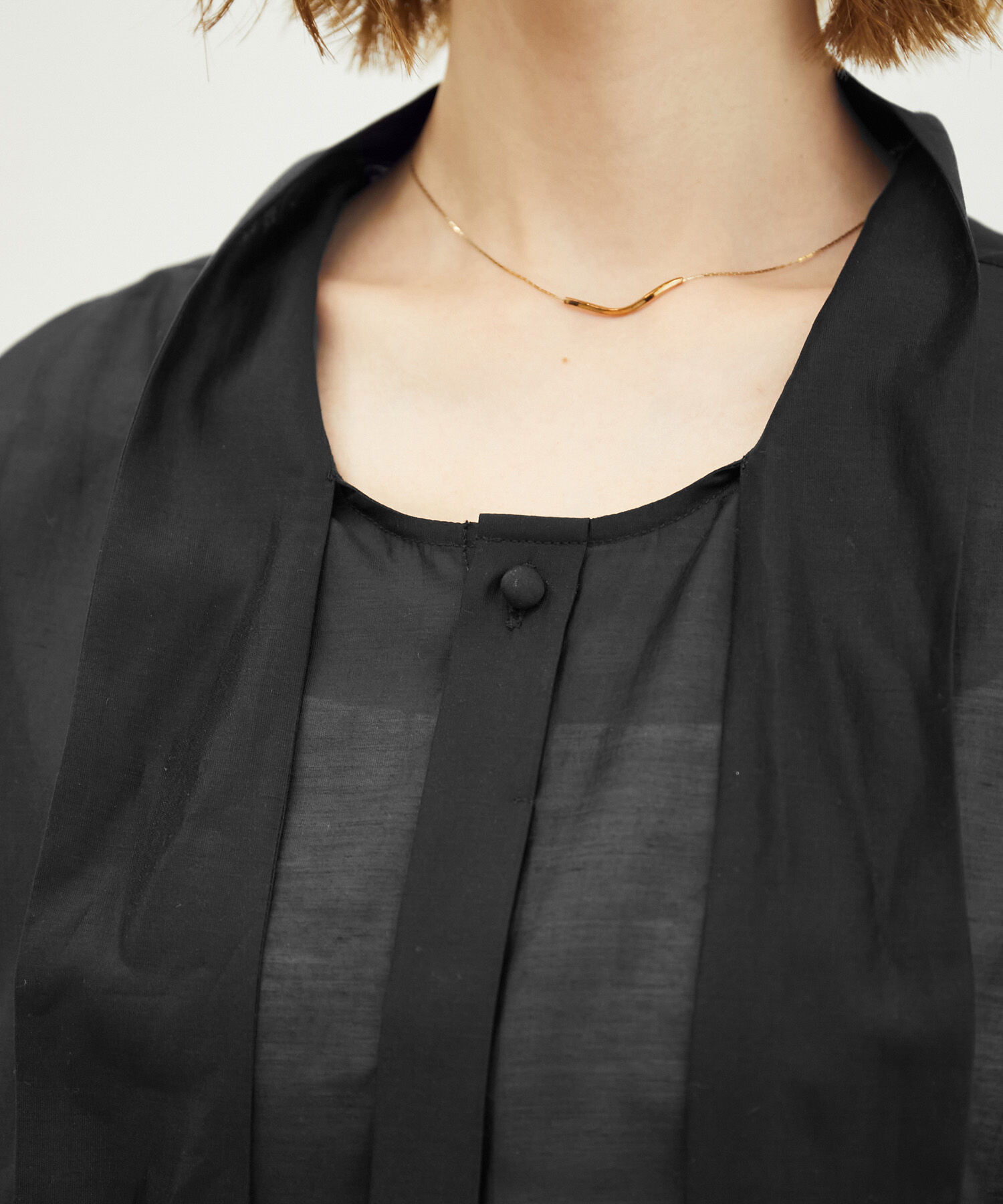 Rope&rsquo;Picnic「【emur/エミュール】シアーボウタイブラウス/2WAY」|シャツ・ブラウス|