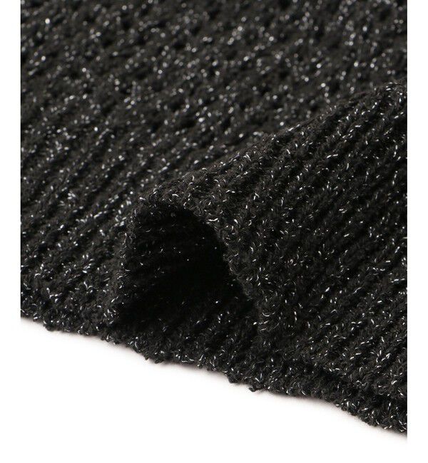 Rope&rsquo;Picnic「透かし編みラメニットベスト」|ベスト・ジレ|