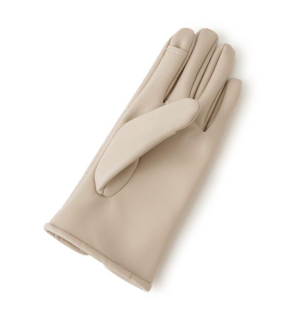 ROPE PICNIC PASSAGE「シンセティックレザーキルティンググローブ」|手袋|