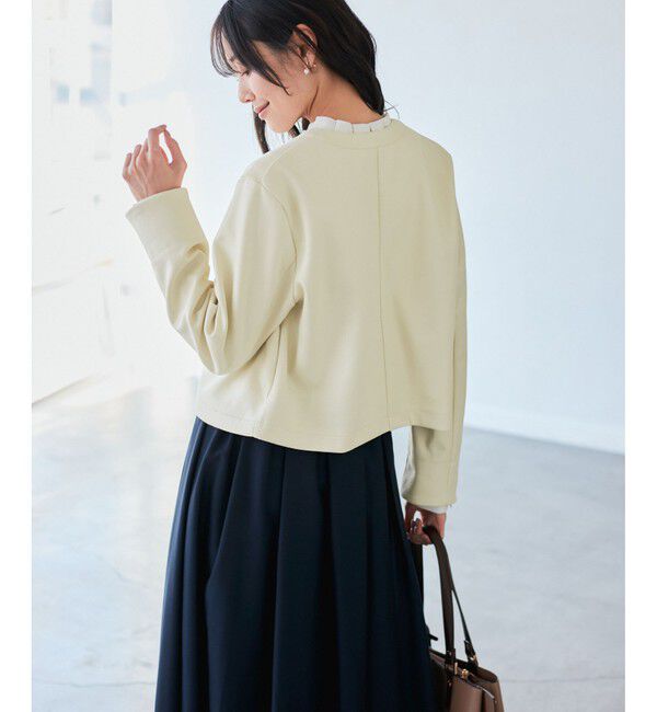 Rope&rsquo;Picnic「マシュマロカーディーブルゾン」|ブルゾン・スタジャン|