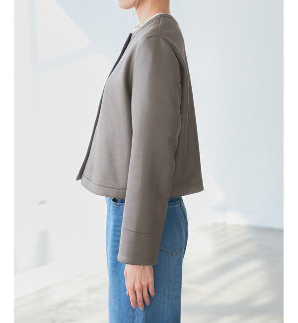 Rope&rsquo;Picnic「マシュマロカーディーブルゾン」|ブルゾン・スタジャン|