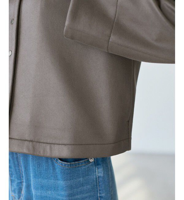 Rope&rsquo;Picnic「マシュマロカーディーブルゾン」|ブルゾン・スタジャン|