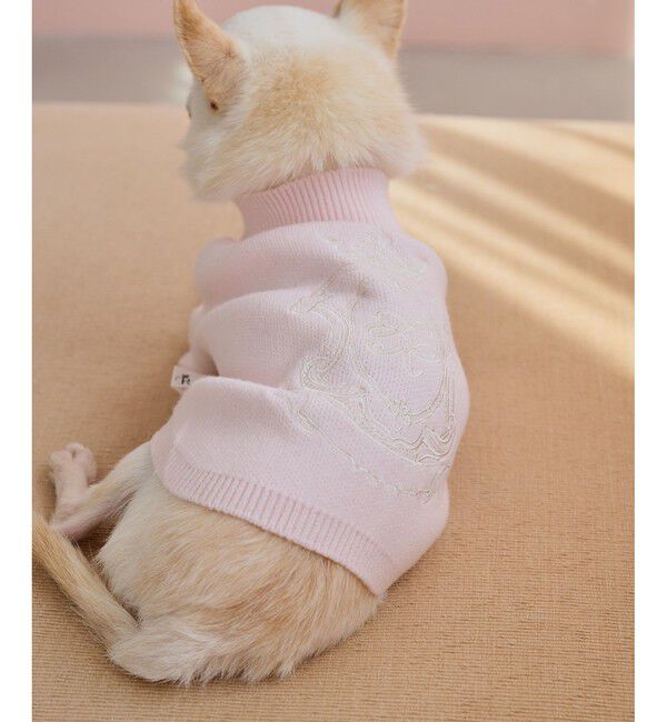 ROPE PICNIC PASSAGE「【DOG】スエットライク刺繍ニット/リンクコーデ」|その他|