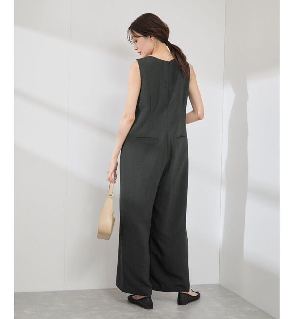 Rope&rsquo;Picnic「【吸水速乾・防シワ】エフォートレスリラックスオールインワン」|オールインワン|