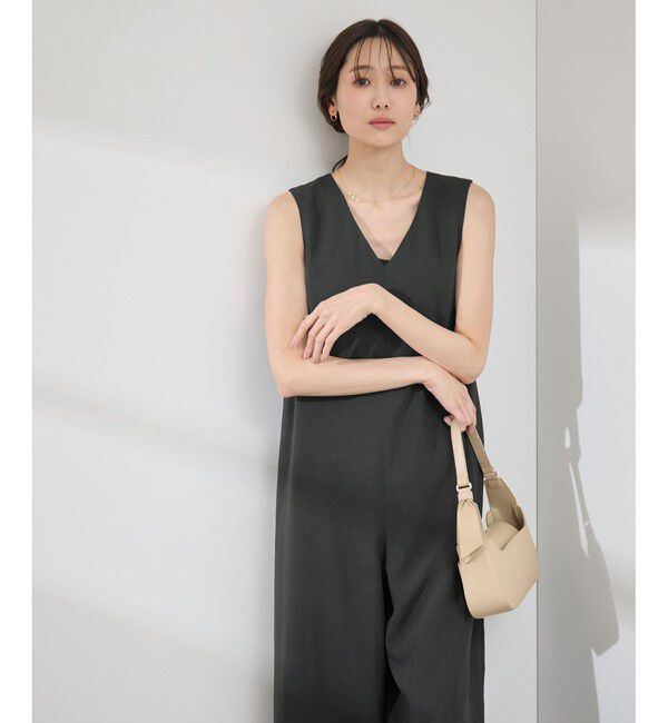 Rope&rsquo;Picnic「【吸水速乾・防シワ】エフォートレスリラックスオールインワン」|オールインワン|