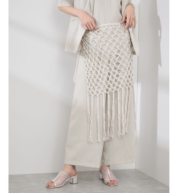 Rope&rsquo;Picnic「かぎ針巻きスカート」|スカート|