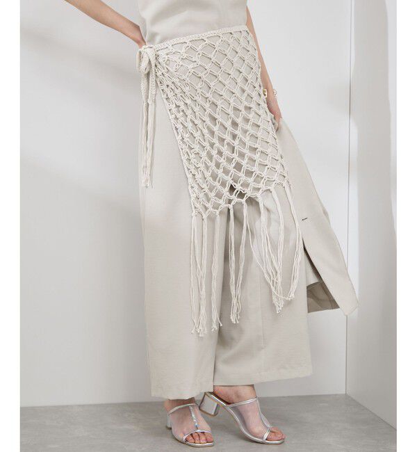 Rope&rsquo;Picnic「かぎ針巻きスカート」|スカート|