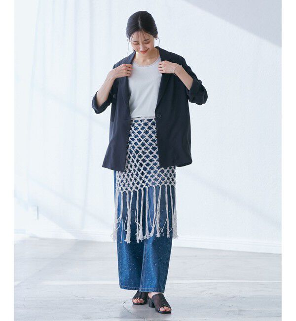 Rope&rsquo;Picnic「かぎ針巻きスカート」|スカート|