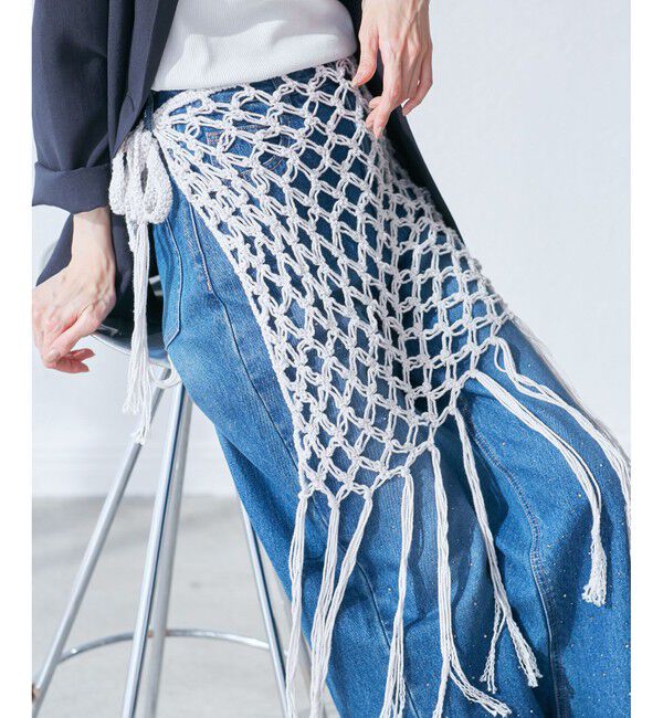 Rope&rsquo;Picnic「かぎ針巻きスカート」|スカート|