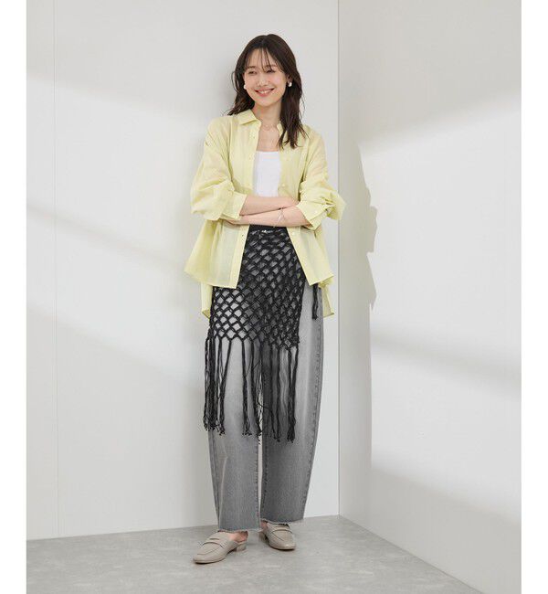 Rope&rsquo;Picnic「かぎ針巻きスカート」|スカート|