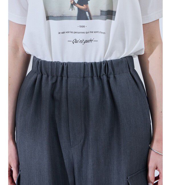 Rope&rsquo;Picnic「【UVカット・接触冷感・イージーケア】イージーカーゴパンツ」|カーゴ|