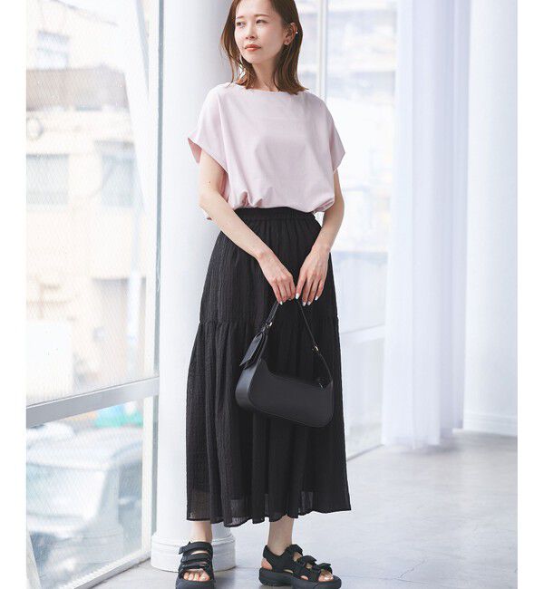 Rope&rsquo;Picnic「シアーティアードスカート」|スカート|