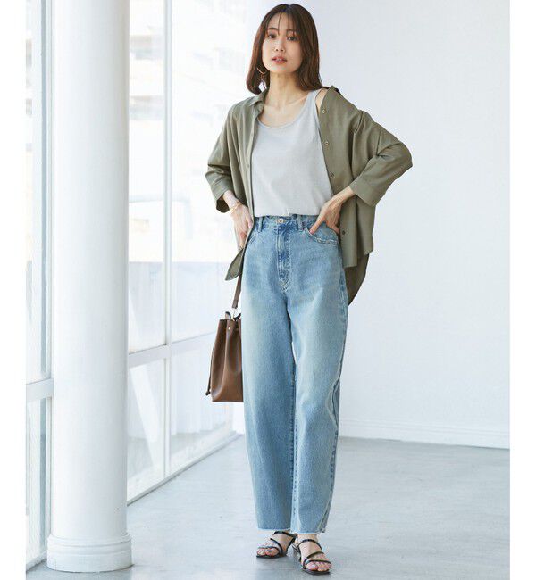 Rope&rsquo;Picnic「【emur/エミュール】バックVタックブラウス」|シャツ・ブラウス|