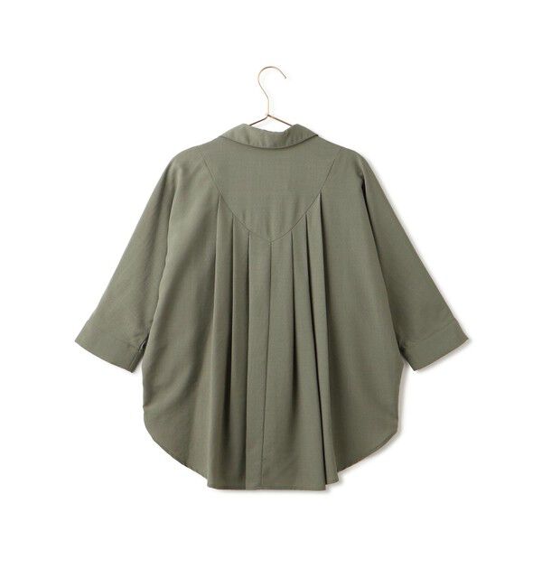 Rope&rsquo;Picnic「【emur/エミュール】バックVタックブラウス」|シャツ・ブラウス|