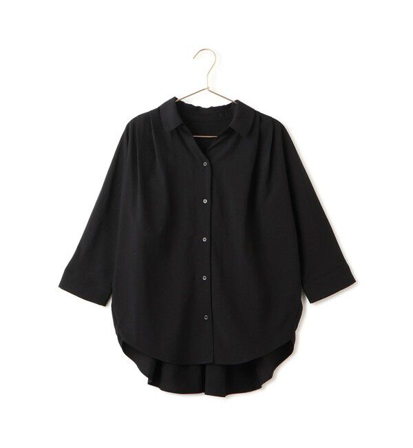 Rope&rsquo;Picnic「【emur/エミュール】バックVタックブラウス」|シャツ・ブラウス|