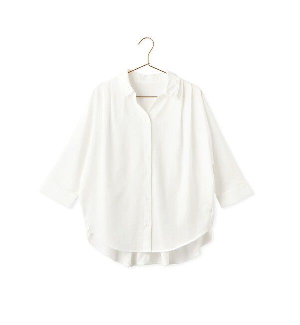 Rope&rsquo;Picnic「【emur/エミュール】バックVタックブラウス」|シャツ・ブラウス|