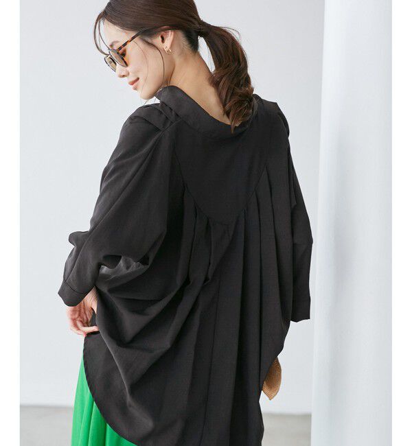 Rope&rsquo;Picnic「【emur/エミュール】バックVタックブラウス」|シャツ・ブラウス|