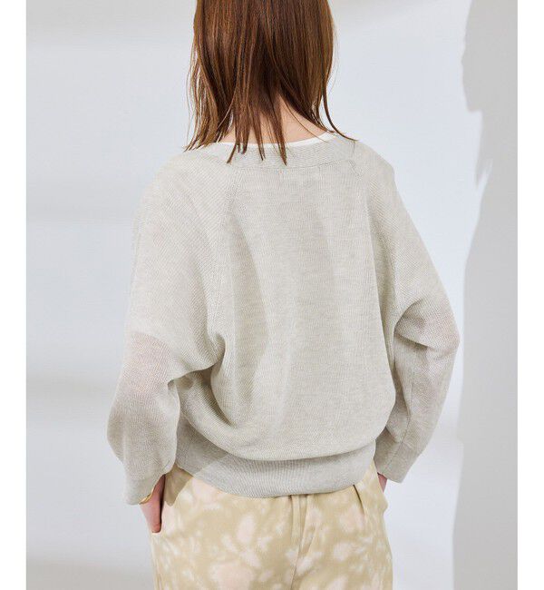 Rope&rsquo;Picnic「LEVITA片畔ニットカーディガン」|カーディガン|