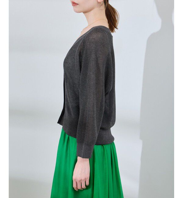 Rope&rsquo;Picnic「LEVITA片畔ニットカーディガン」|カーディガン|