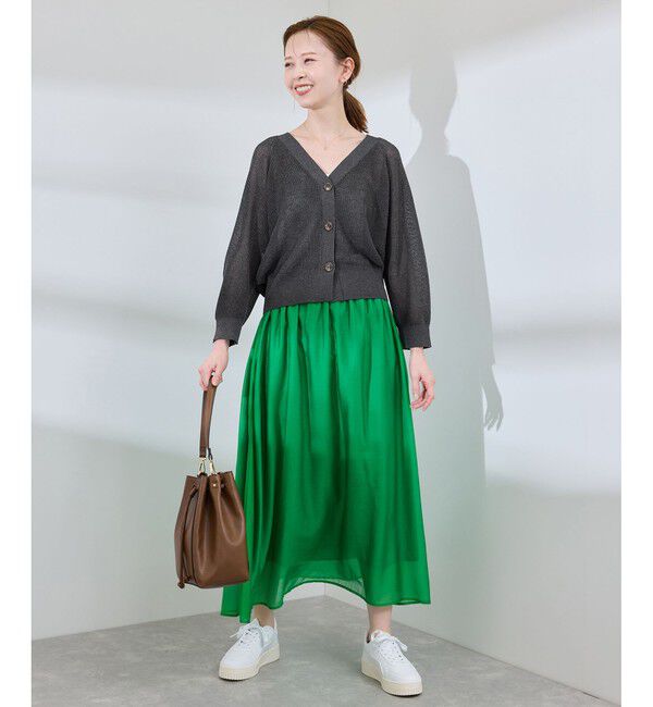 Rope&rsquo;Picnic「LEVITA片畔ニットカーディガン」|カーディガン|